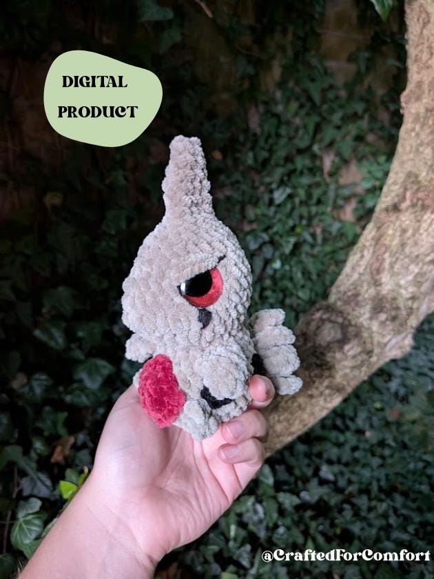 Rock Dinosaur - Crochet Digital Pattern