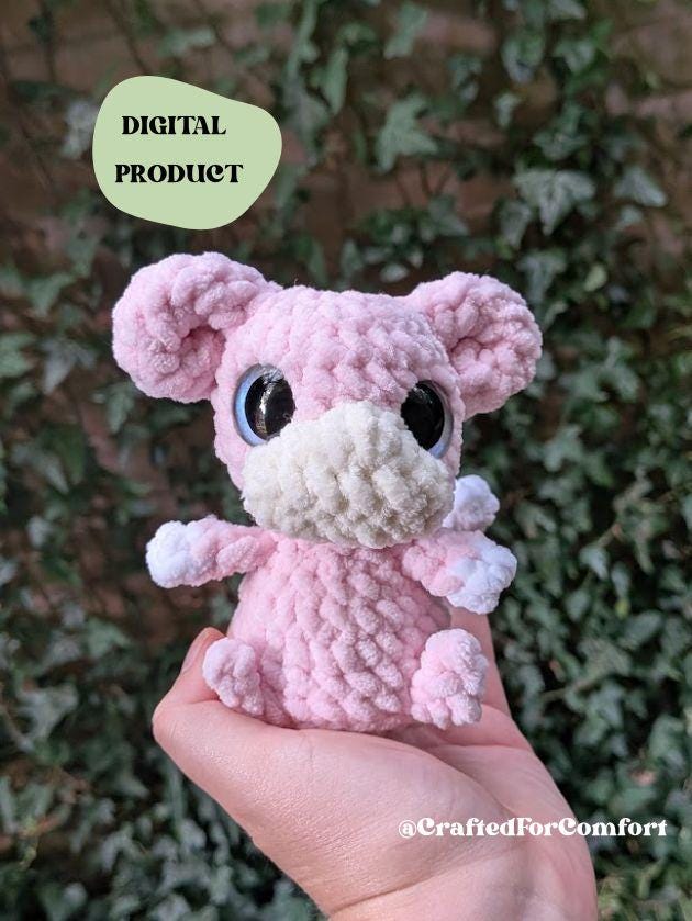 Psychic Sloth - Crochet Digital Pattern
