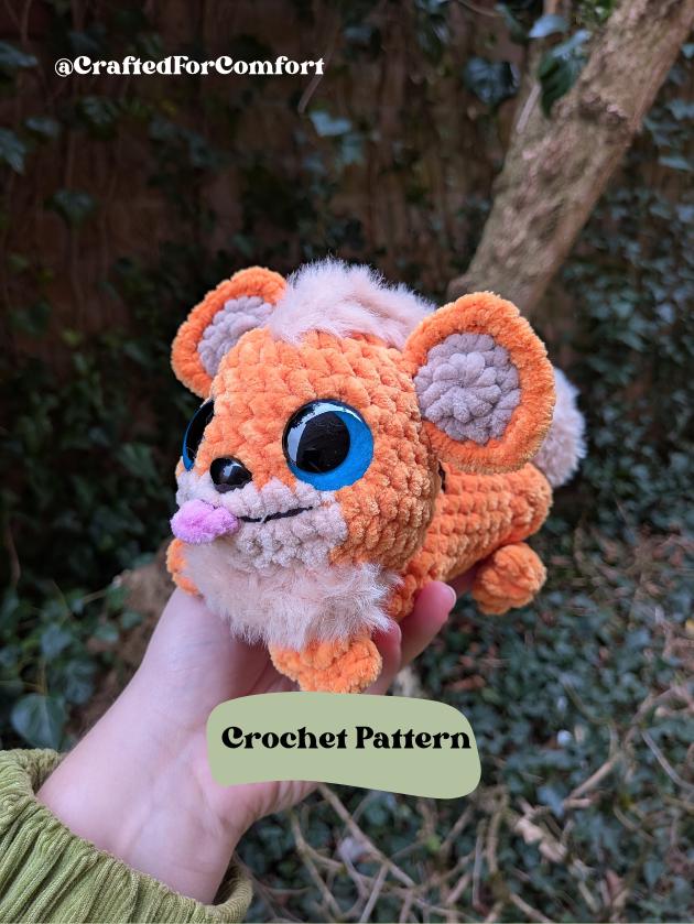 Fire Tiger - Crochet Digital Pattern