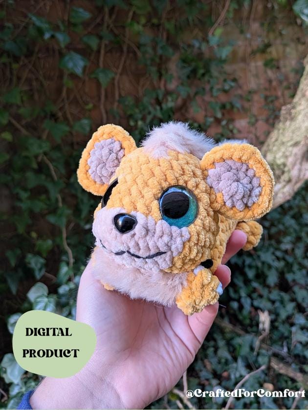 Fire Tiger - Crochet Digital Pattern