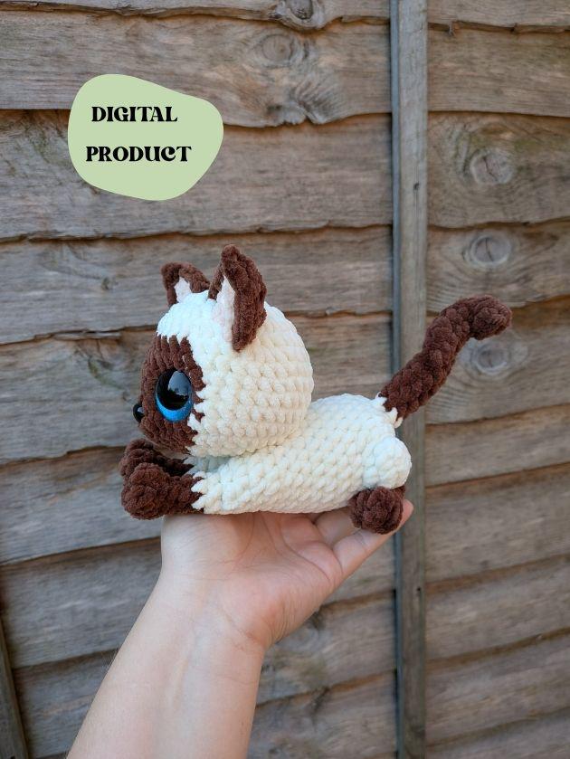 Siamese & Fire Cat BUNDLE - Crochet Digital Pattern