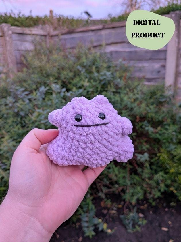 Unhappy Egg - Crochet Digital Pattern