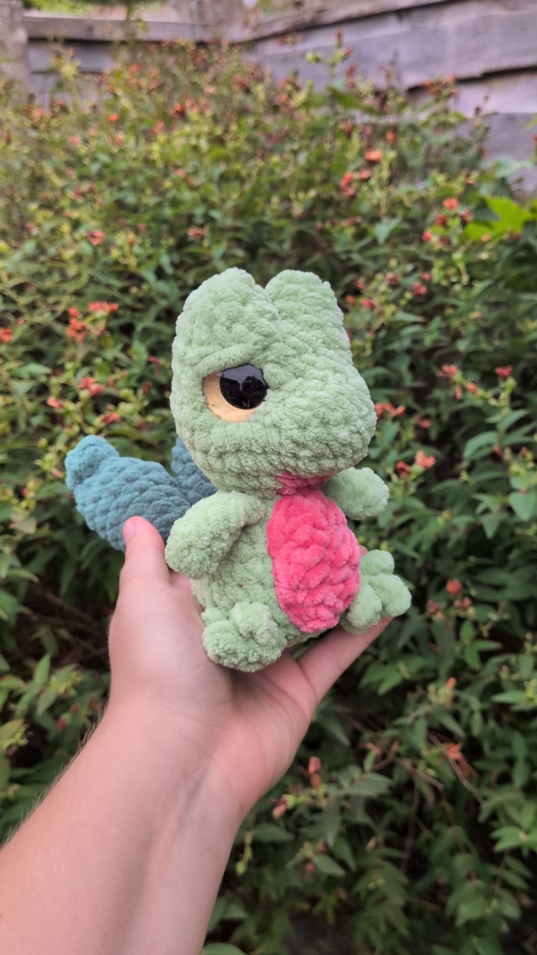 Grass Lizard Crochet Pattern